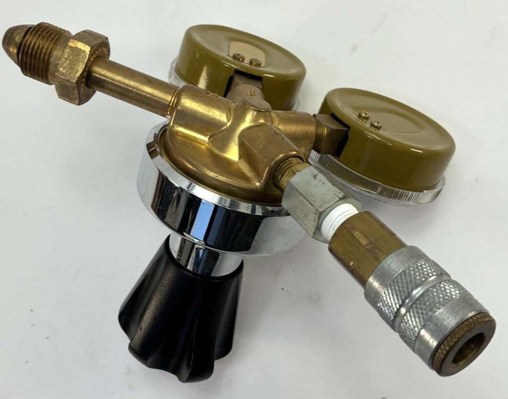 Harris 25GX-145 Single Stage Oxygen Regulator Dual Gauge 3000 PSI Welding