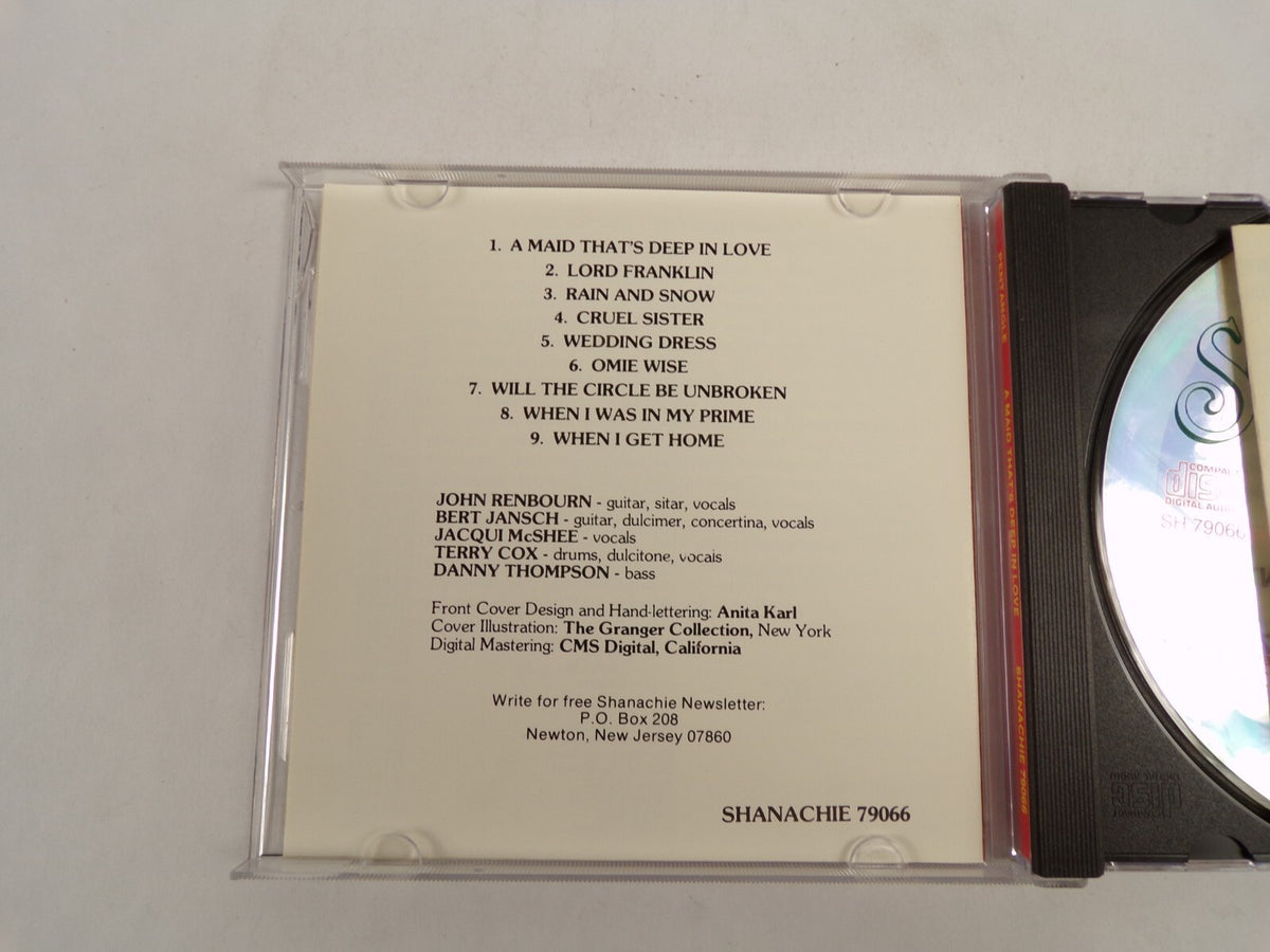 Pentangle A Maid That's Deep In Love Lord Franklin Rain And Snow CD#52