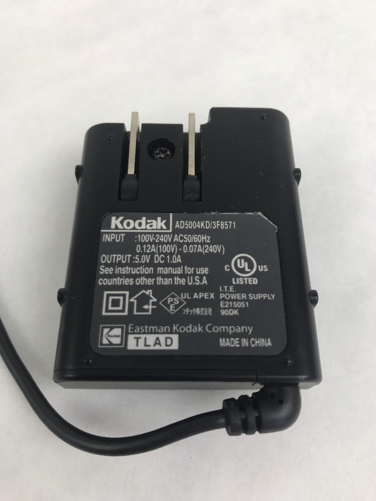 Kodak AD5004KD 3F8571 For Battery Charging Easyshare V SERIES  5.0V DC 1.0A Powe