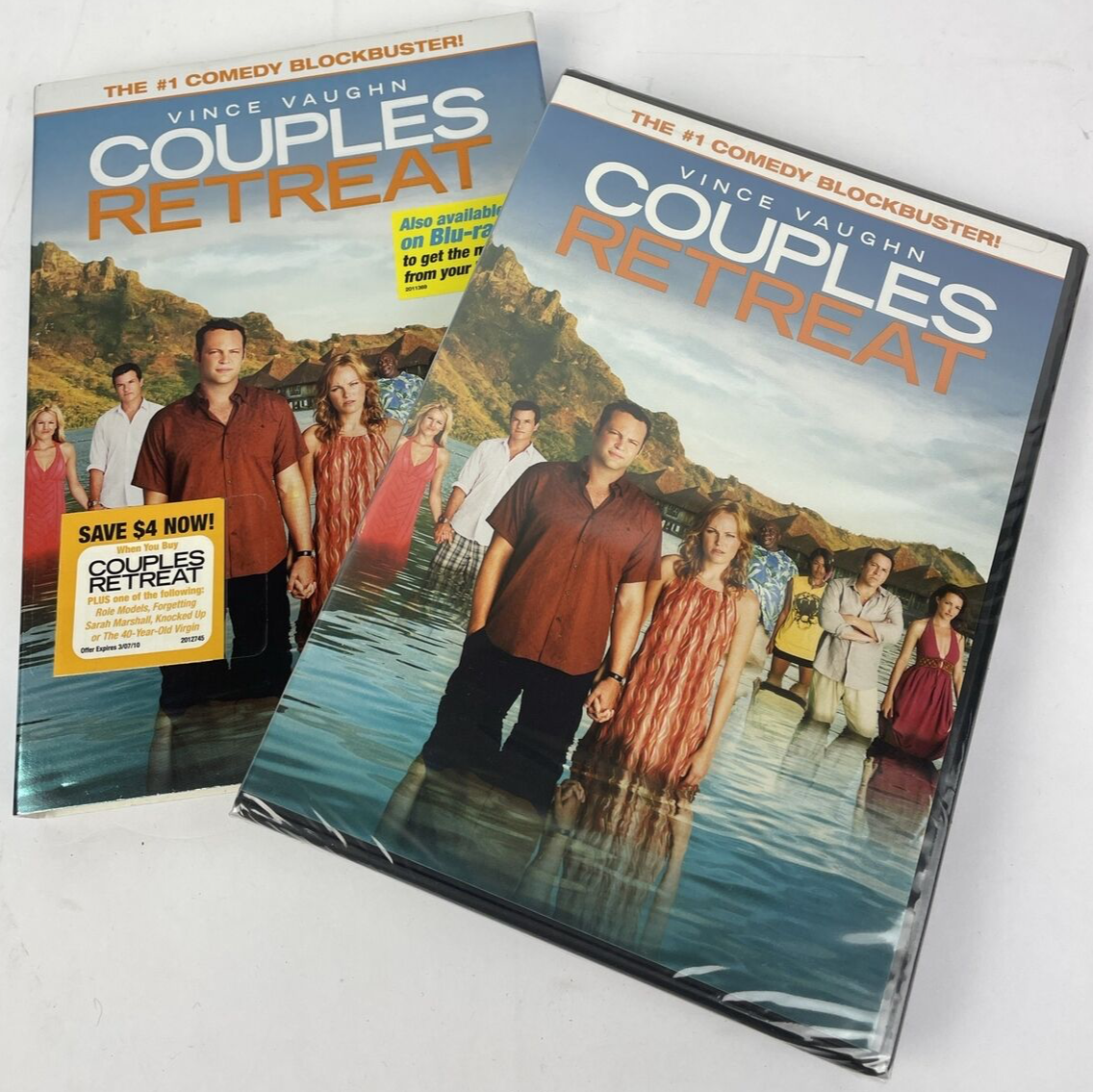 Couples Retreat DVD Video w Special Features Vince Vaughn Faizon Love Brand New