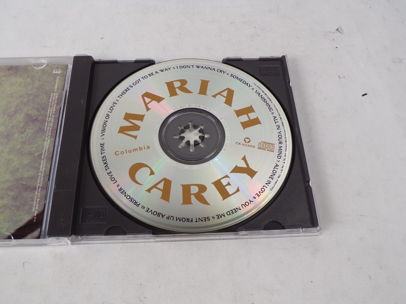 Mariah Carey Vision Of Love Theres Got To Be A Way I dont Wanna Cry CD#62