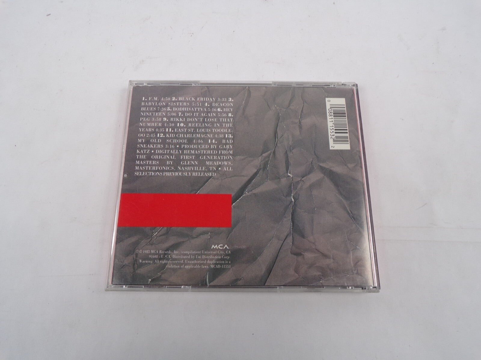 A Decade Of Steely Dan Black Friday Babylon Sisters Deacon Blues CD#26
