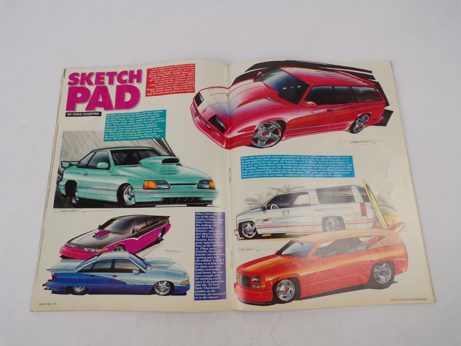 July 1992 Hot Rodding Magazine Paint By Numbers Special Collector's Issue! Sup