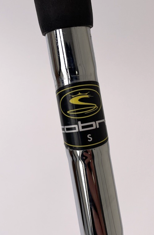 King Cobra II Oversize Tour Single 9 Iron Steel S Flex Bump Shaft RH Corded Grip