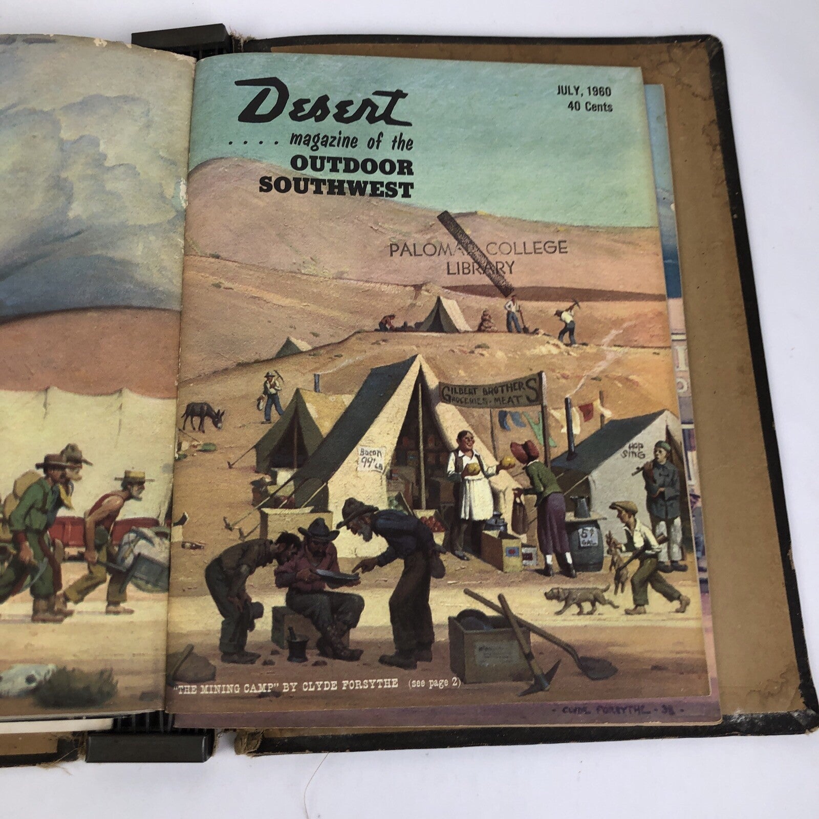 8 x Vintage DESERT MAGAZINE of the Outdoor Southwest 1960 January - August LOOK