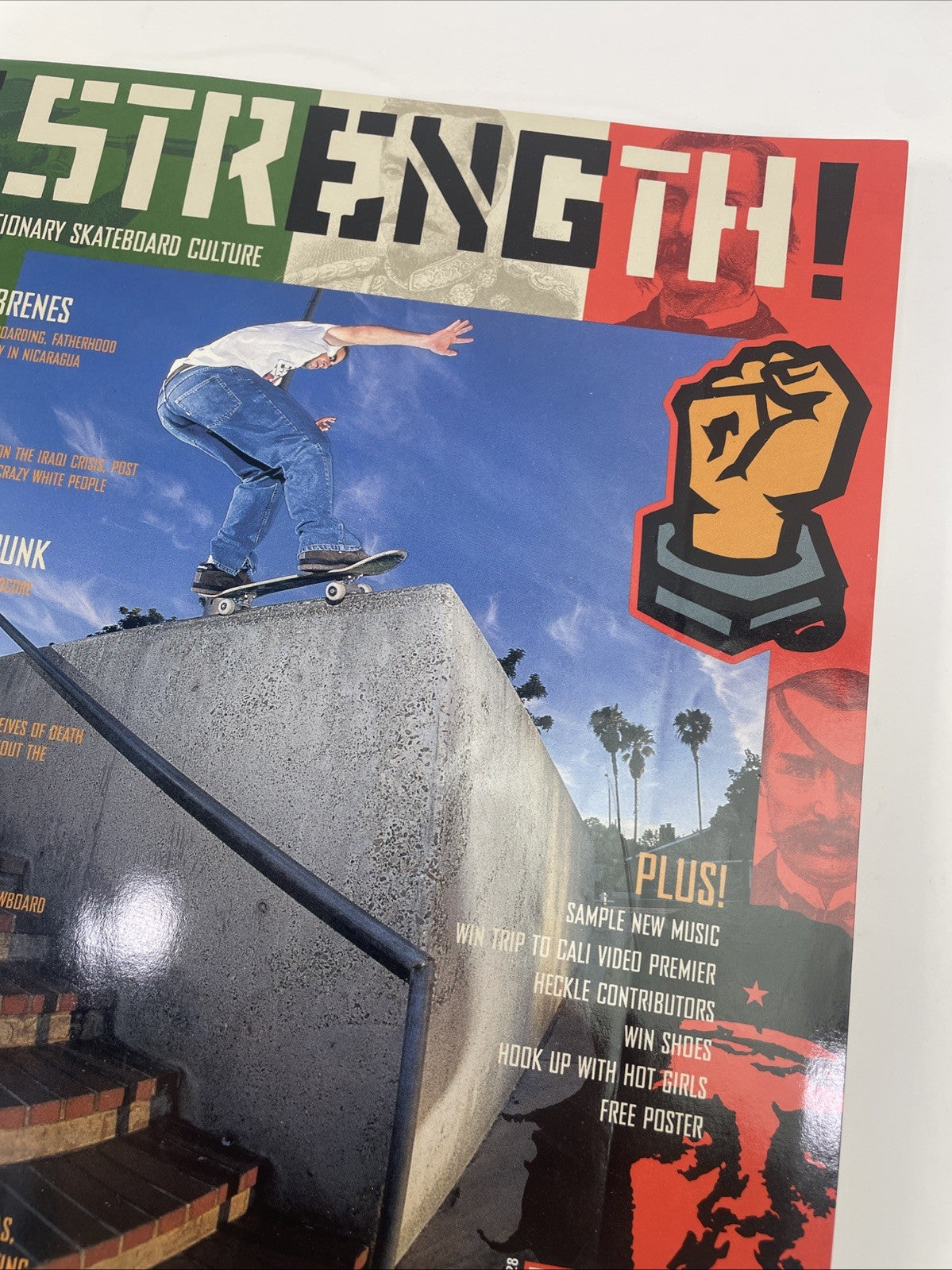 Strength Magazine / Vol. 3 ~ #12 / Skateboard Magazine Sheppard Failey Design
