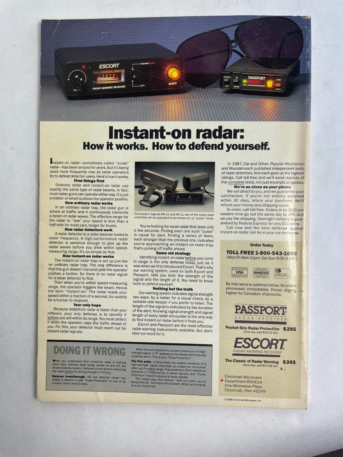 January 1989 Porsche Panorama Magazine