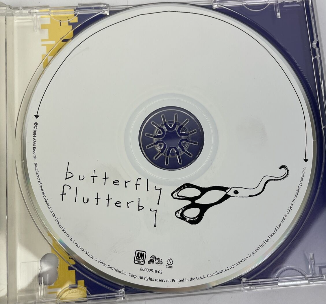 Flutterby - Digital Audio CD By Butterfly Boucher 2004 A&M Records Promo Copy BC