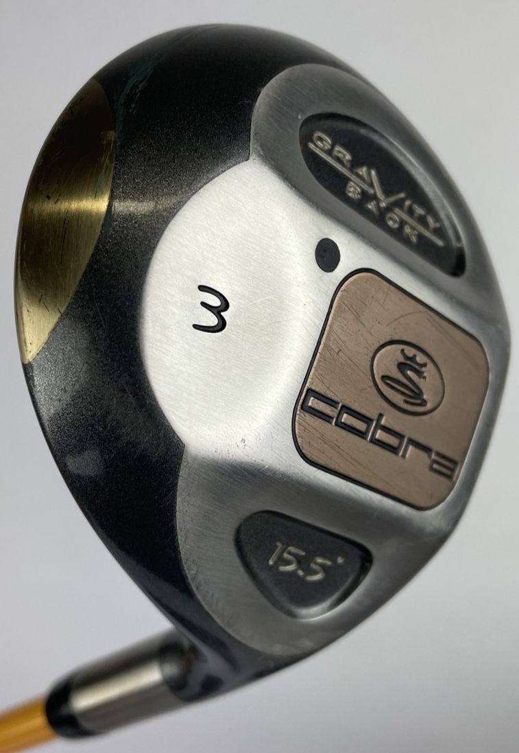 King Cobra Gravity Back Fairway 3 Wood 15.5 Deg Graphite Stiff S RH OG Grip VGC
