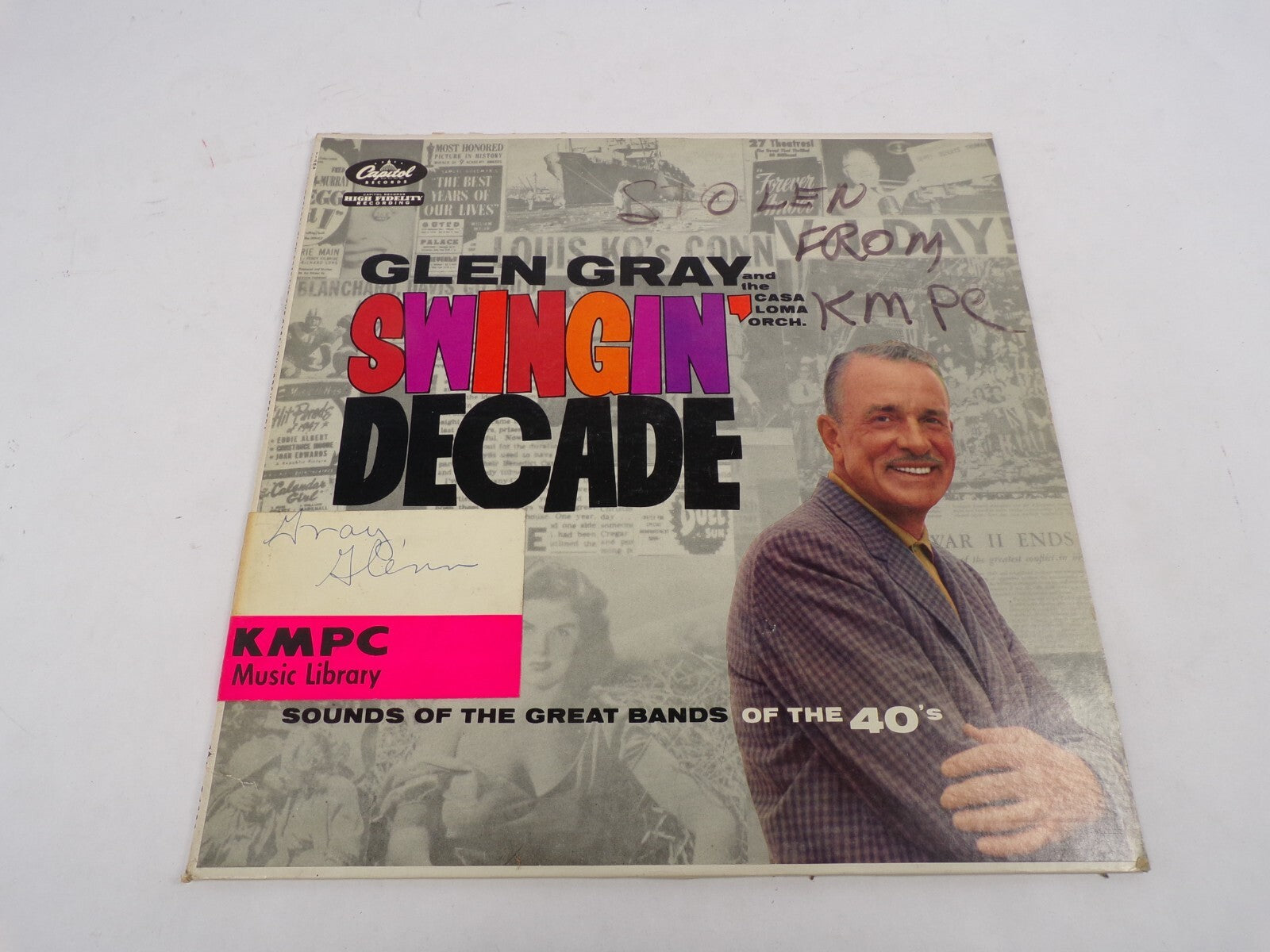 Gken Gray Swingin' Decade Sounds Of The Great Bands Of The 40'sApple Honey Midni