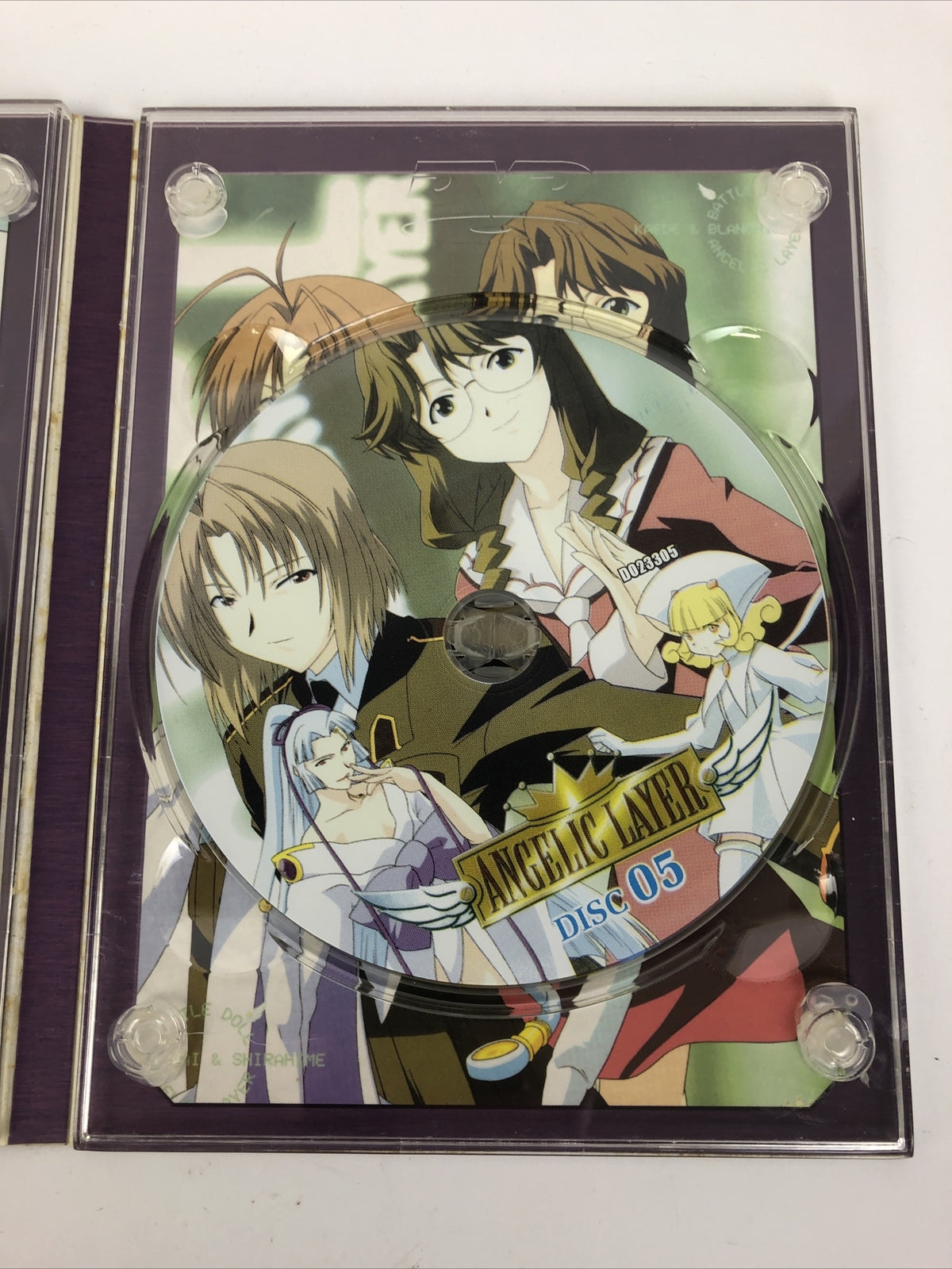 Angelic Layer Angel Hikaru Disc 4 disc 5 DVD Video  2001 MINT Condition