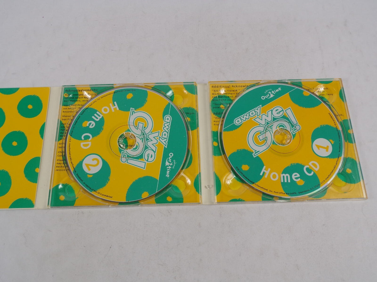 Away We Go! Our Time Let's Go Riding Together Going, Going, Going, Gone! CD#58