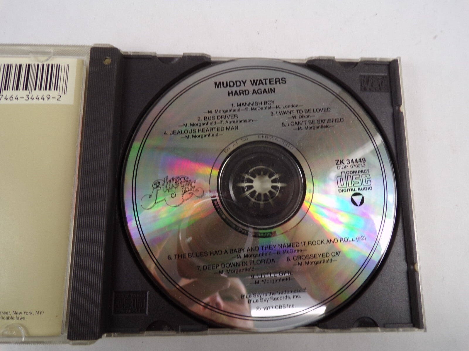 Muddy Waters HarD Again Mannish Boy Bus Driver I Want To Be Loved CD#59
