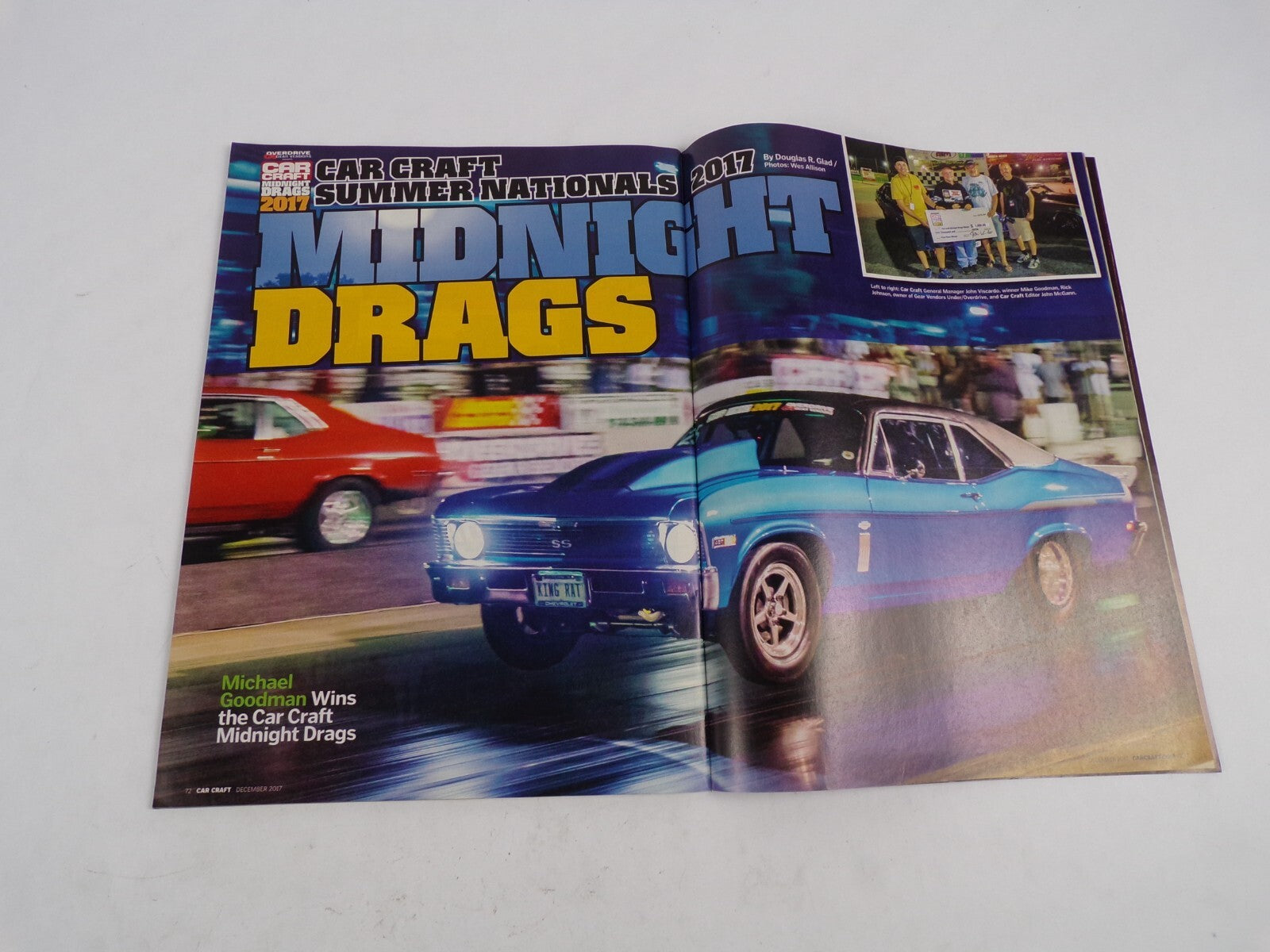 December 2017 Car Craft Loud Fast Real Summer Nationals 500 HP Spray: Ford 302 V