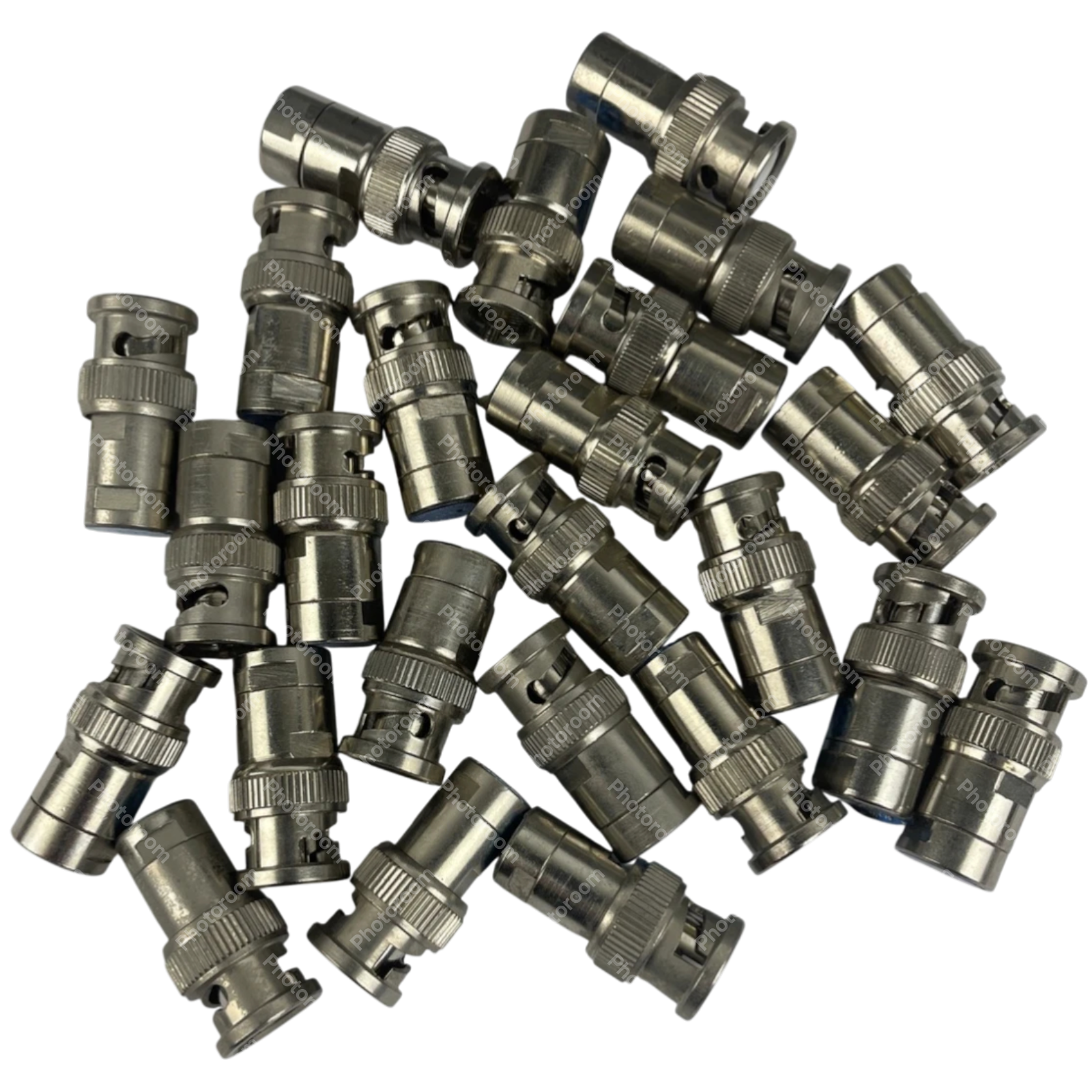 26-Pack Pacific Radio Hollywood Universal BNC Compression Connector Male .01%