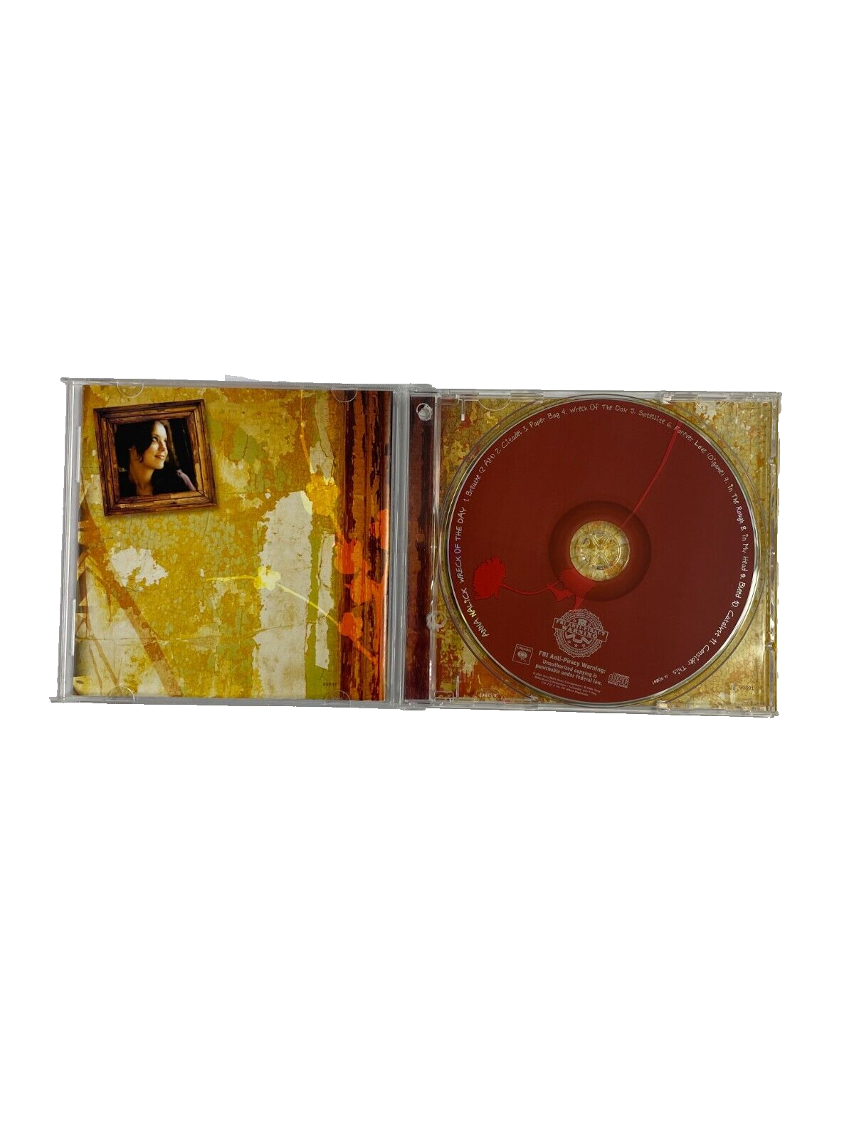 Anna Nalick Wreck Of The Day Breathe (2 AM) Citadel Paper Bag Satellite #M-N-O