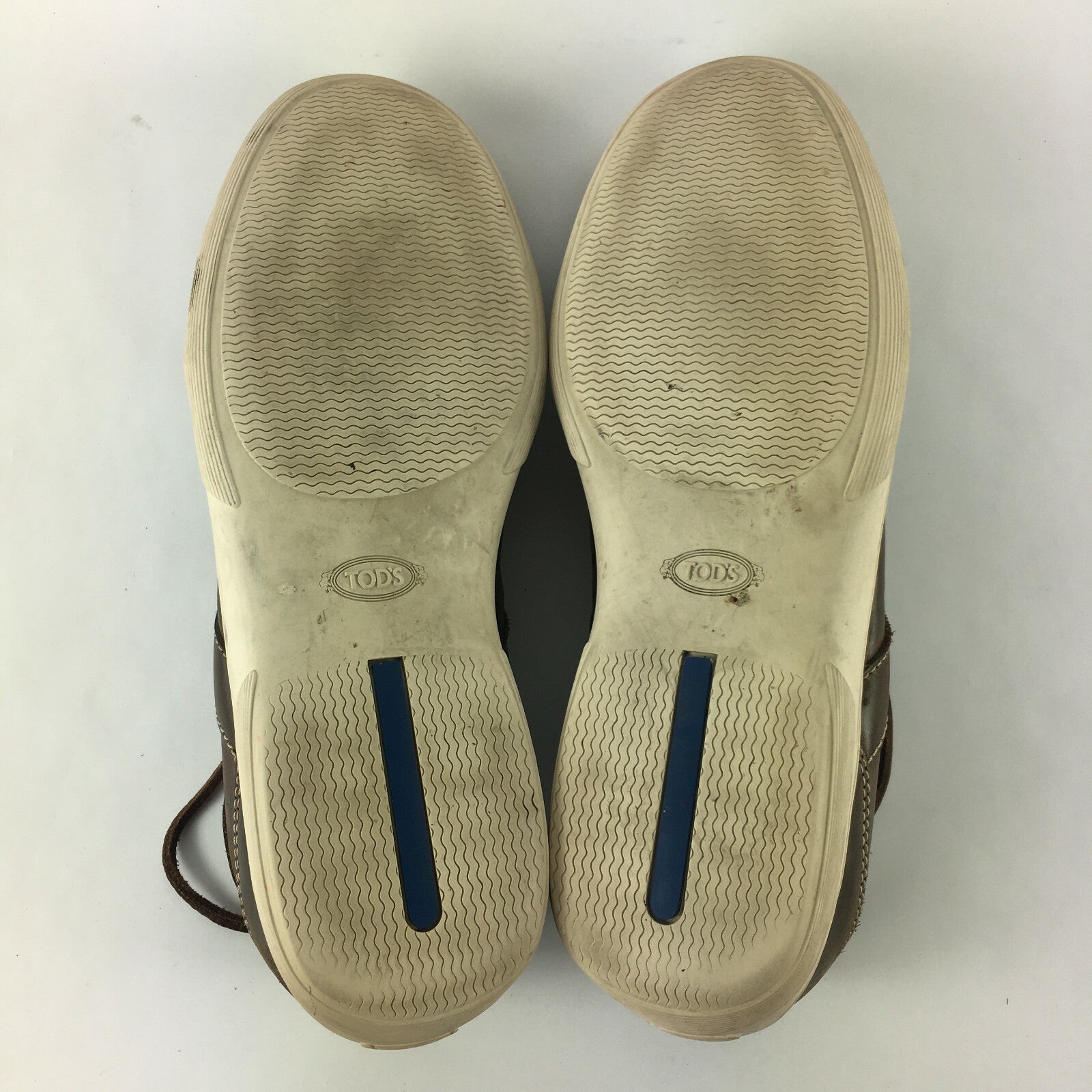 Genuine Tod's Stylish Sneakers Style Brown Shoes for Men Size 9 1⁄2