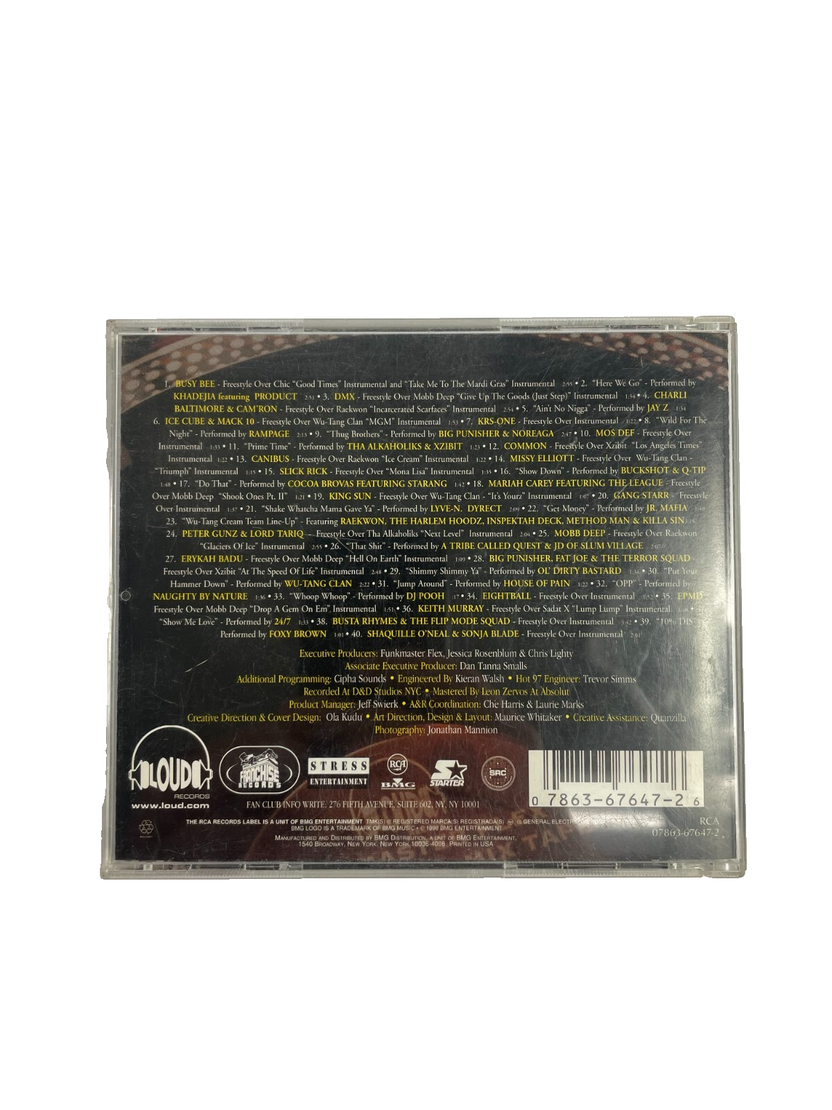 Funk Master Flex The Mix Tape Volume III 60 Minutes Of Funk Freestyle Over CD#6