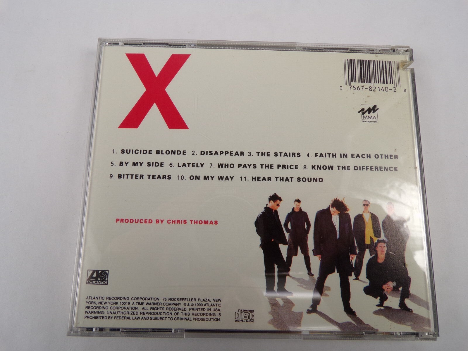 INXS X Suicide Blonde Disappear The Stairs By My Side Lately On My Way CD#58