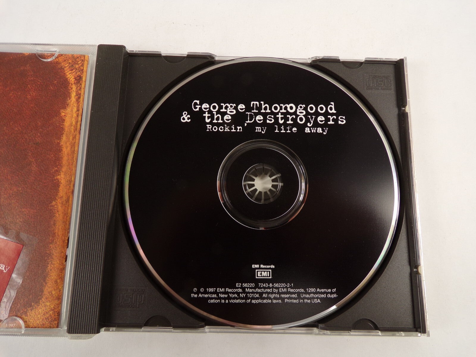 George Thorogood & The Destroyers Rockin' My Life Away Night Rider CD#51
