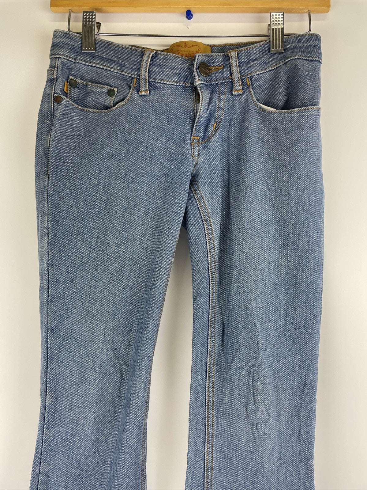 California Born Stretch Genuine Second Skin Denim Jeans 5 Pocket Design size 0