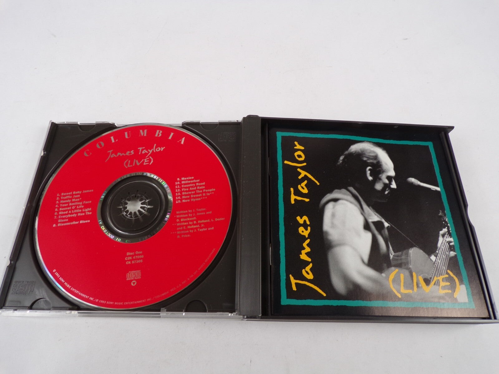 James Taylor Live Sweet Baby James Traffic Jam HaNdy Man Your Smiling Face CD#27