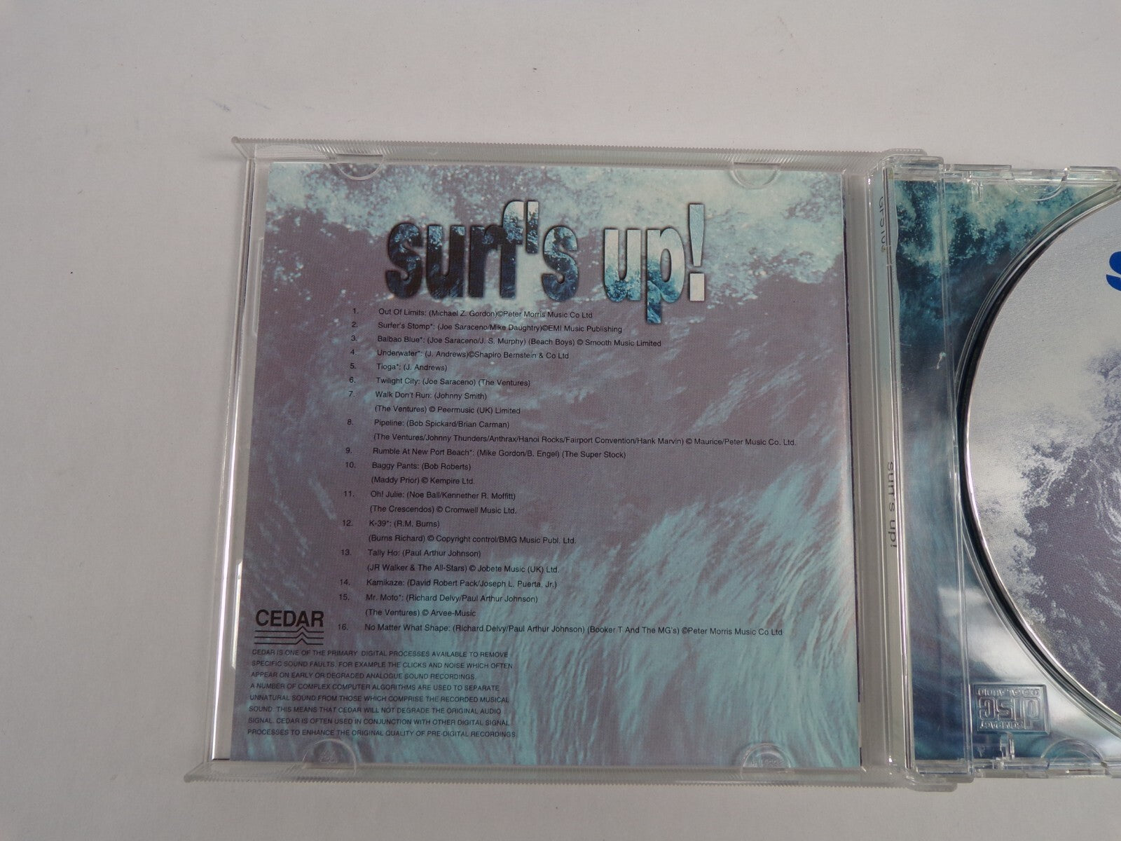 Surf's Up ! Out Of Limits Underwater Tioga Twilight City Pipeline CD#41