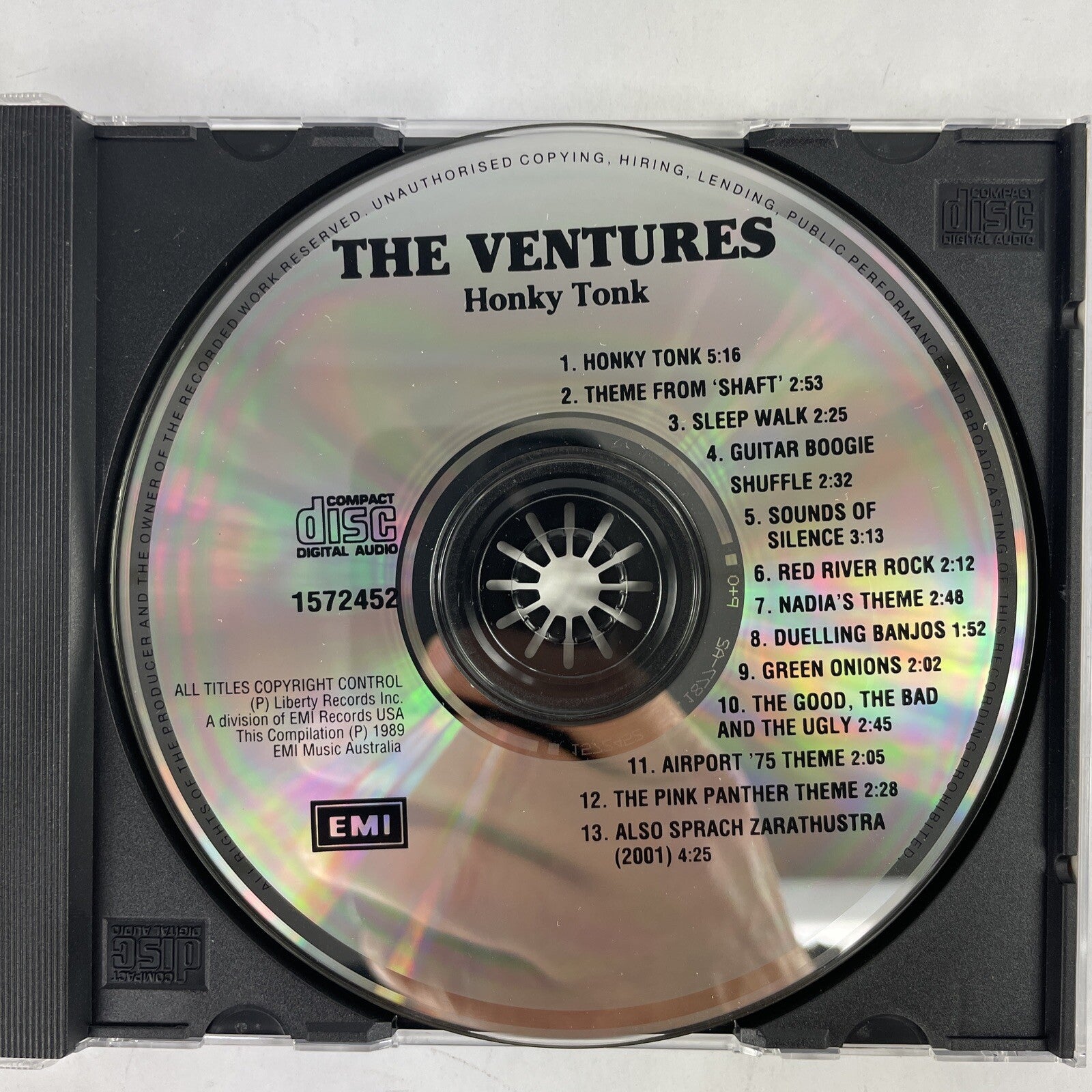 The Ventures - Honky Tonk CD (1989) CD #17
