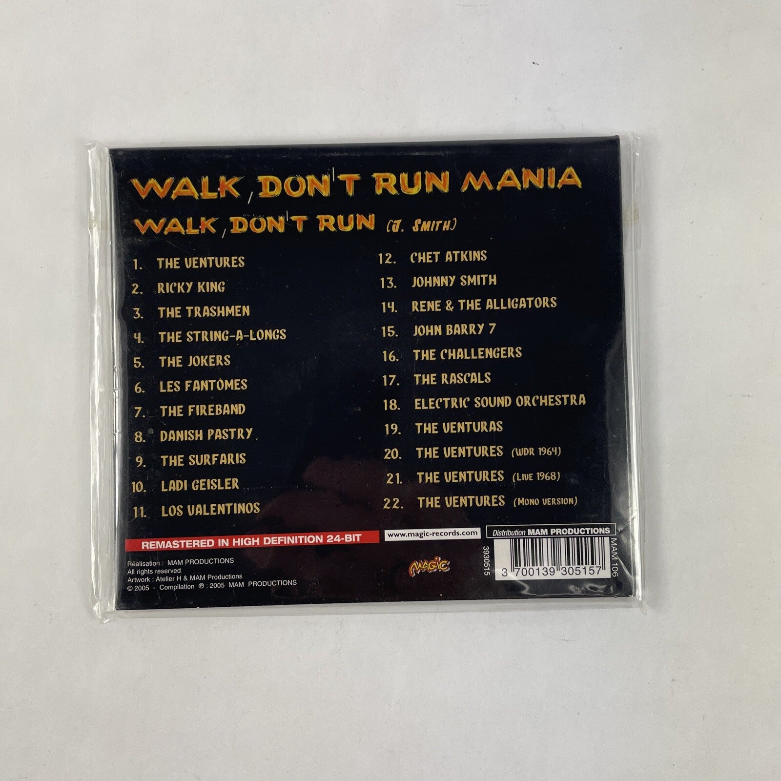 Various Artists - Walk Don't Run Mania CD (2005)  #16