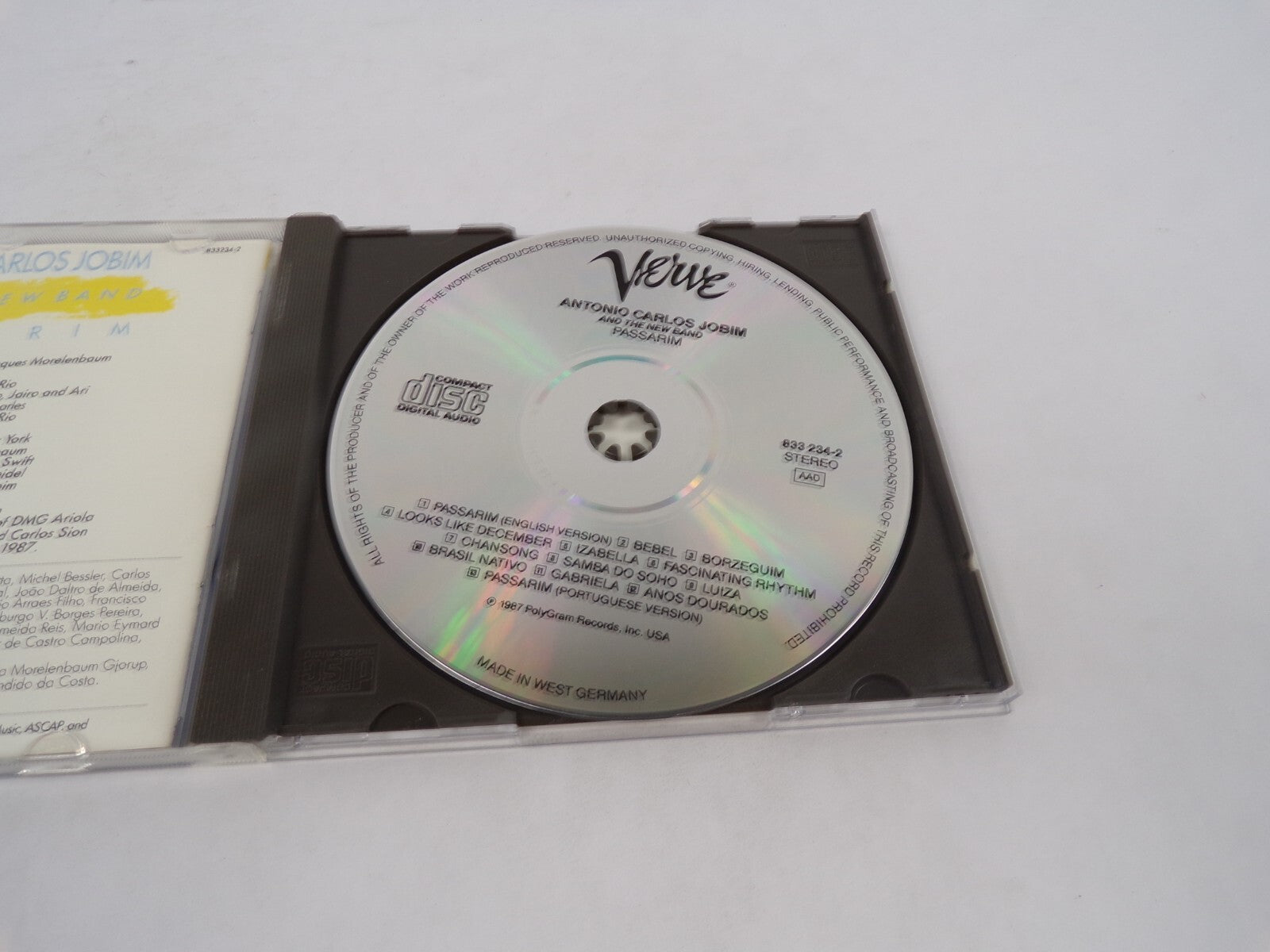 Antonio Carlos Jobim Passarim Bebel Borzeguim Looks Like December Isabella CD#71