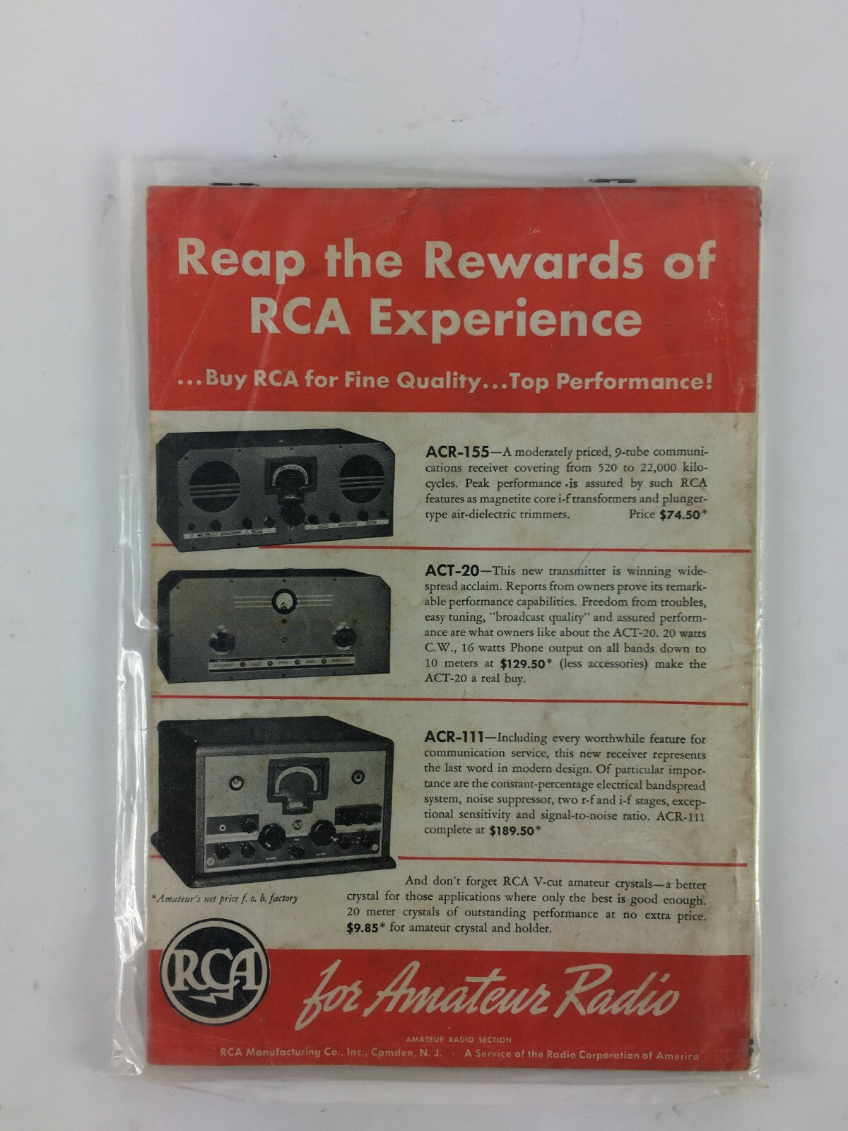 August 1937 QST Amateur Radio Magazine New UHF Converter Portable Units Station