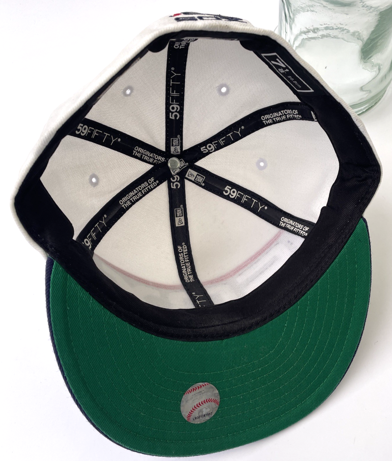 Chicago White Sox  White/Red  New Era 59FIFTY Team 100% authentic 7 1/8 sale Hat