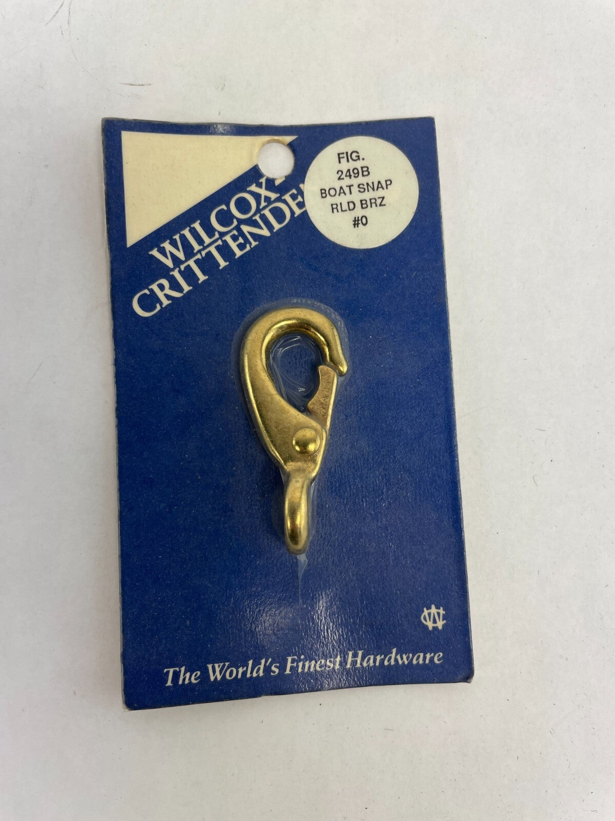 Wilcox Crittenden Fig 249B Boat Snap RLD BRZ