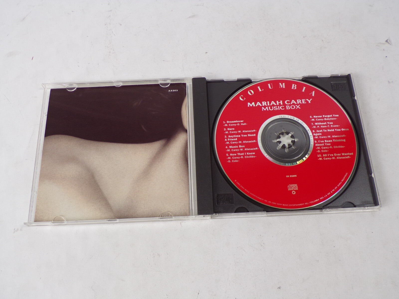 Mariah Carly Music Box Dreamlover Hero Anytime You Need A Friend Music Box CD#62