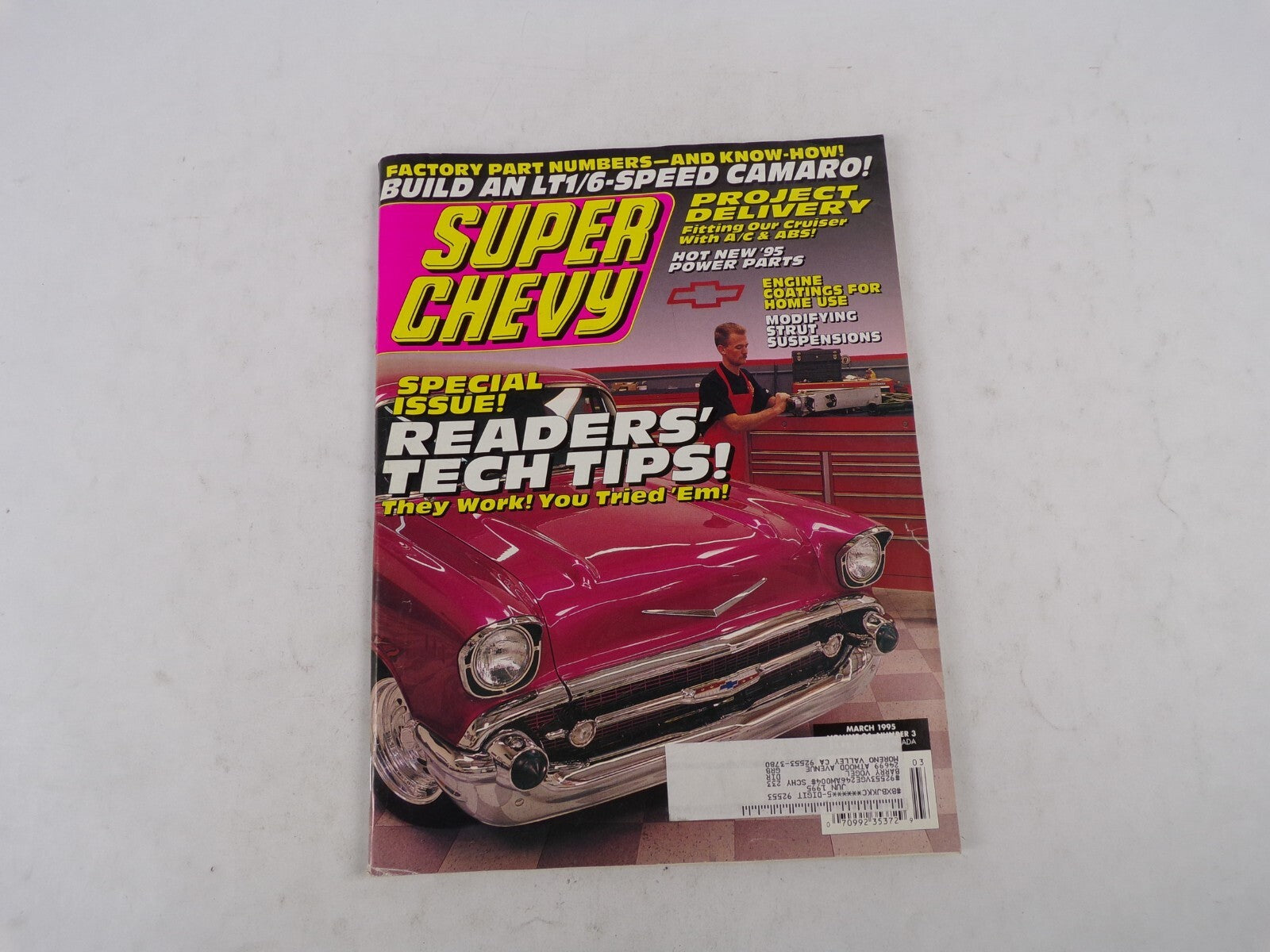 March 1995 Super Chevy Special Issue! Readers' Tech Tips! They Work! You Tried