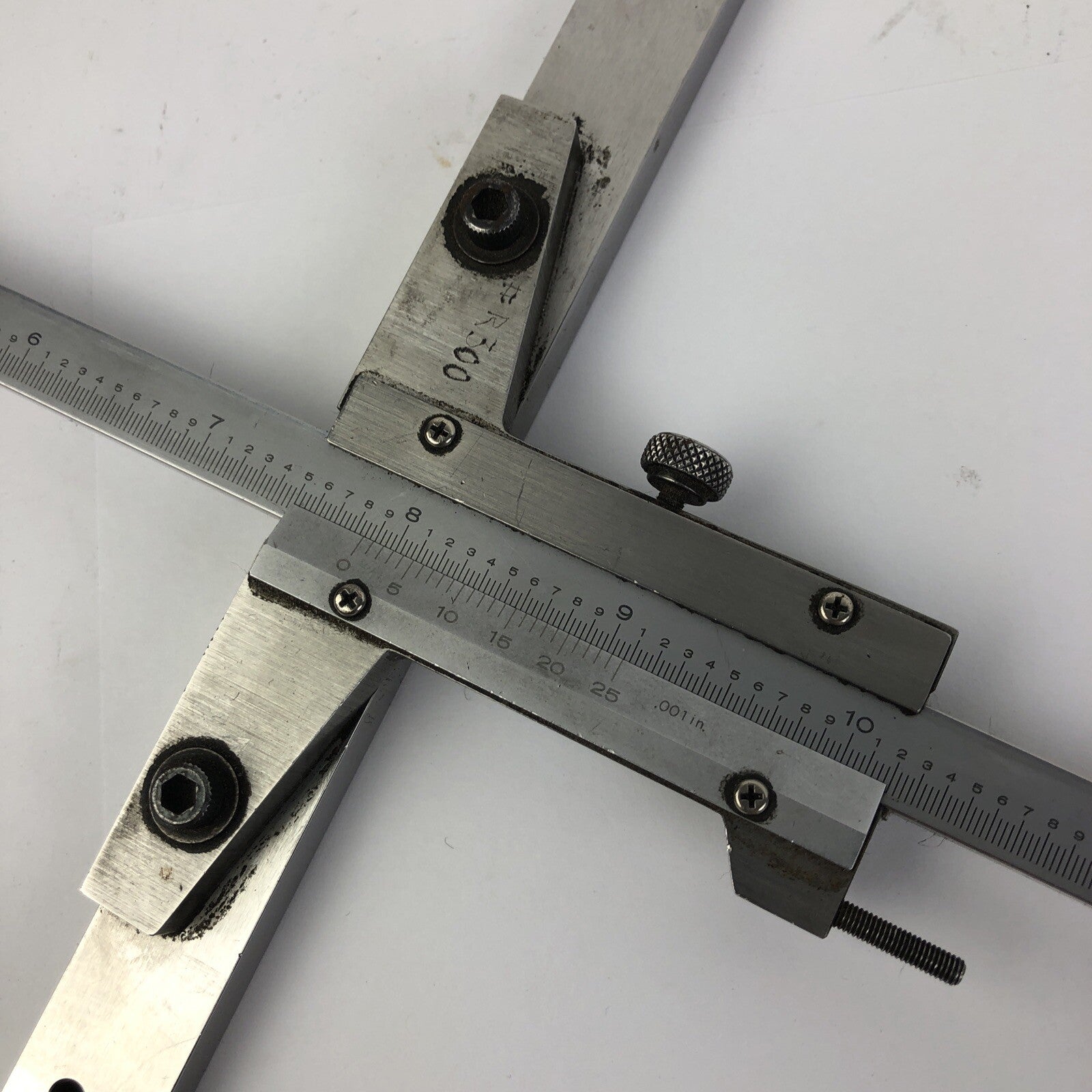 527-113 Mitutoyo Vernier Depth Gage 0-12" - AS IS - LOOK