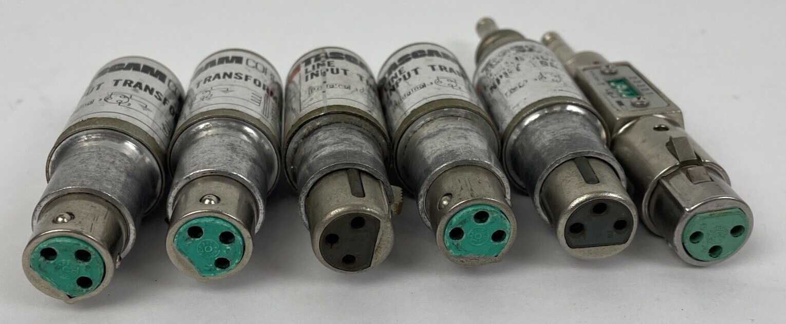 LOT Tascam +++ Line Input Transformer Rare Female XLR to balanced RCA M35 388
