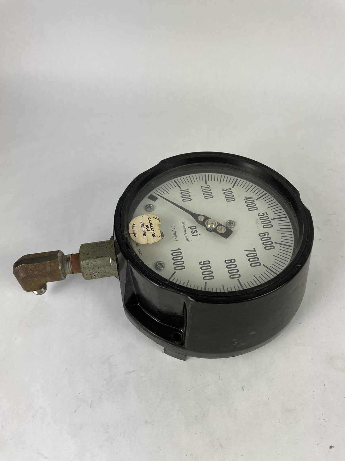 U.S. GAUGE USG SOLFRUNT PRESSURE GAUGE, 0- 10 000 PSI USA