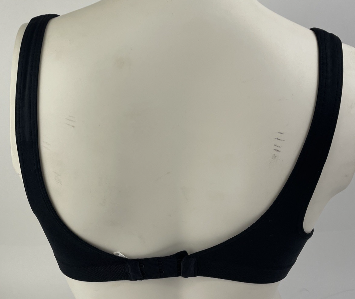 2 x New NATORI Body Double 34469 Black Underwire Brassiere Bra Sz 34B - 34 B
