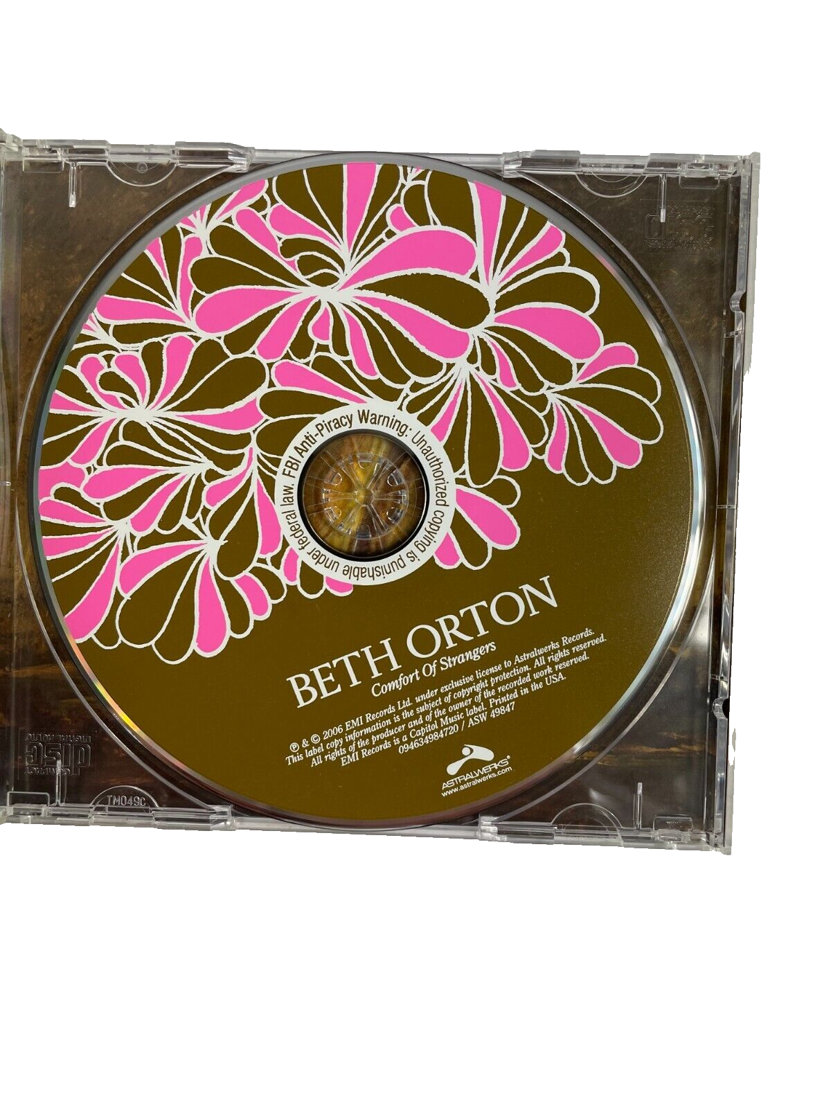 Beth Orton Comfort Of Strangers Conceived Safe In Your Arms Feral #M-N-O