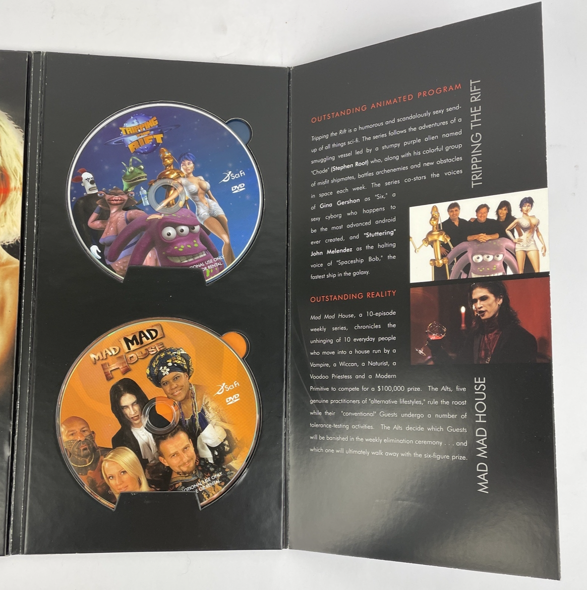 Battlestar Galactica Mad Mad House, Sci Fi, For Your Emmy Consideration 4-DVDs