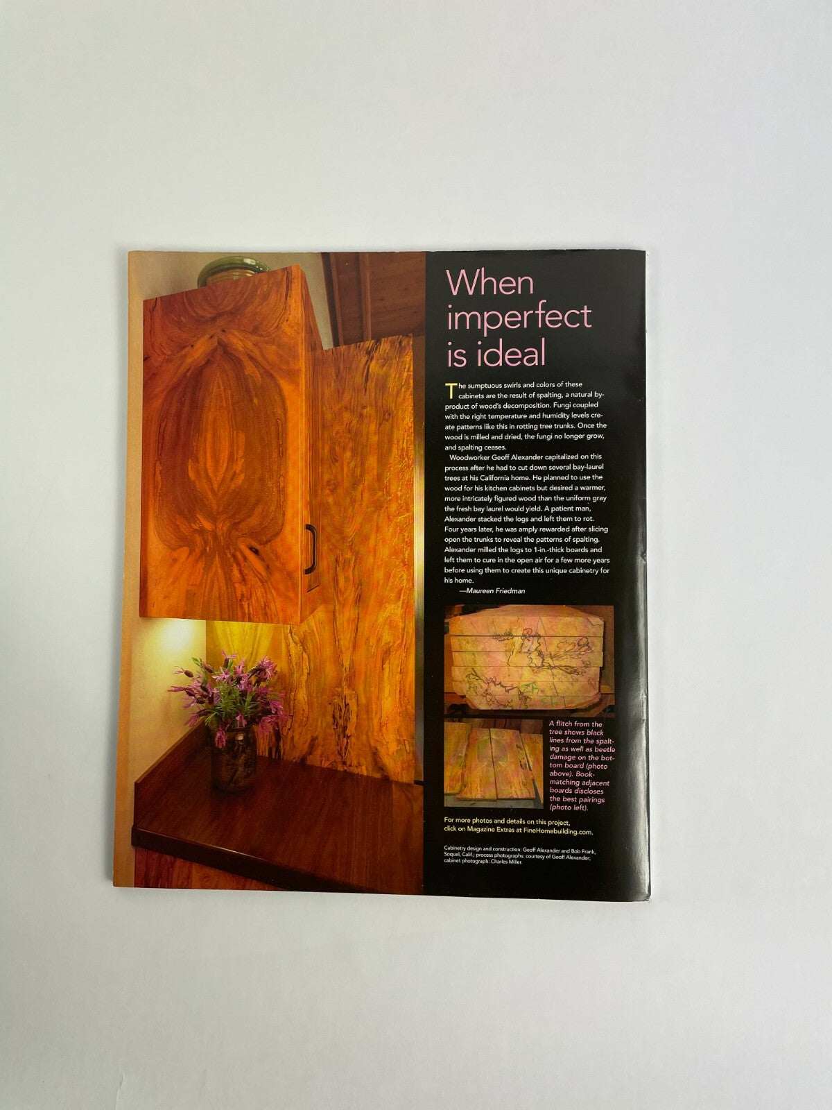 September 2010 Fine Homebuilding Magazine Perfect Prefinished WoodFloors Test #B