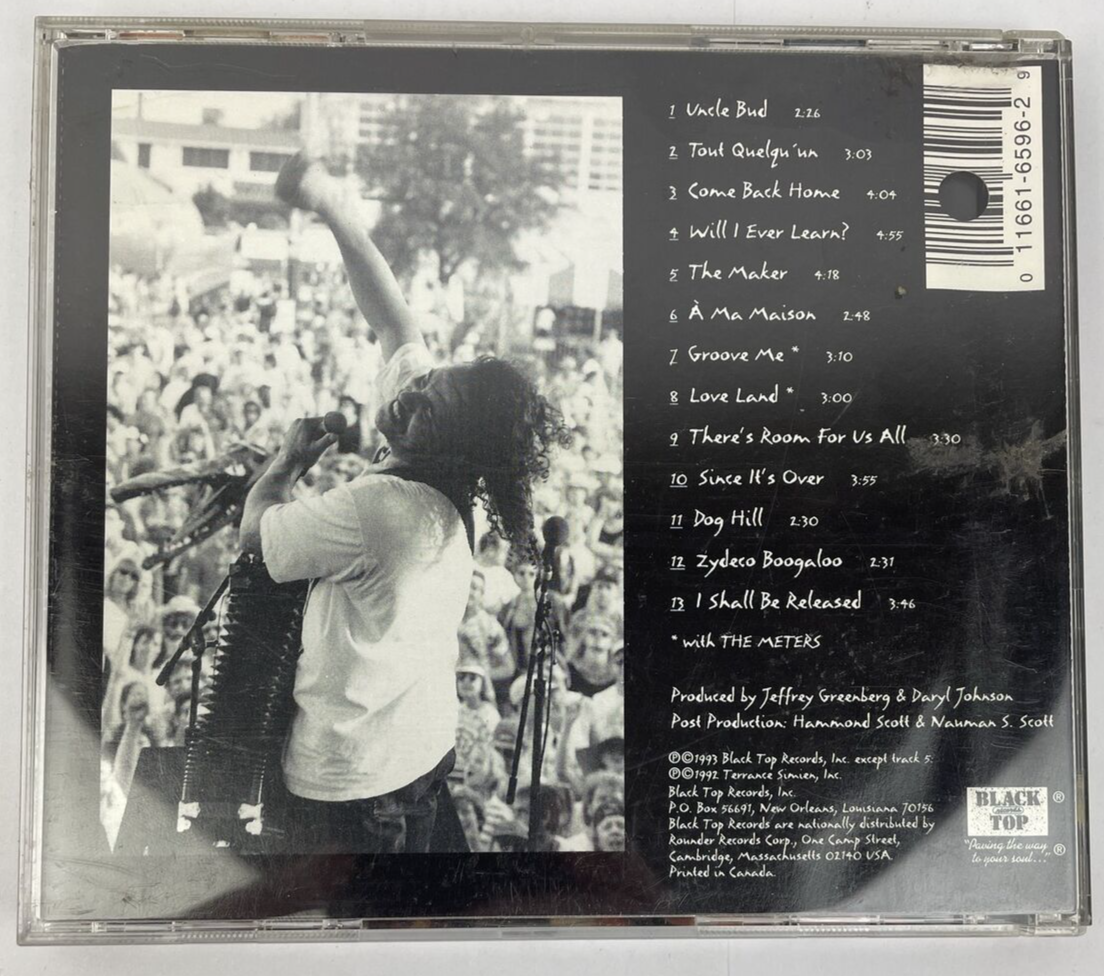 Terrance Simien - There's Room for Us All - Digital Audio CD 1992-93 Black Top S