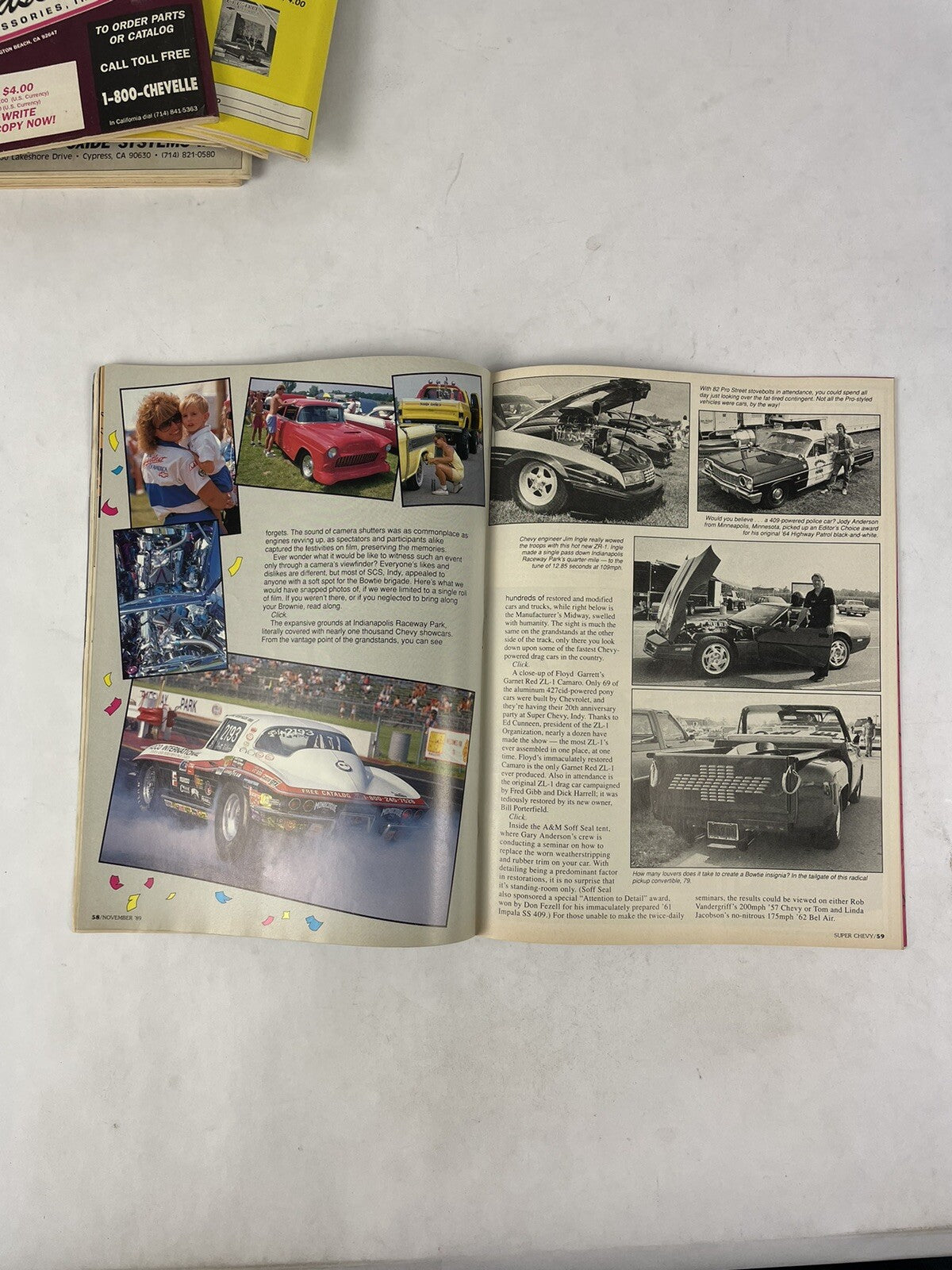 Lot of 12: SUPER CHEVY MAGAZINES Complete Full Set 12 issues Jan to Dec 1989