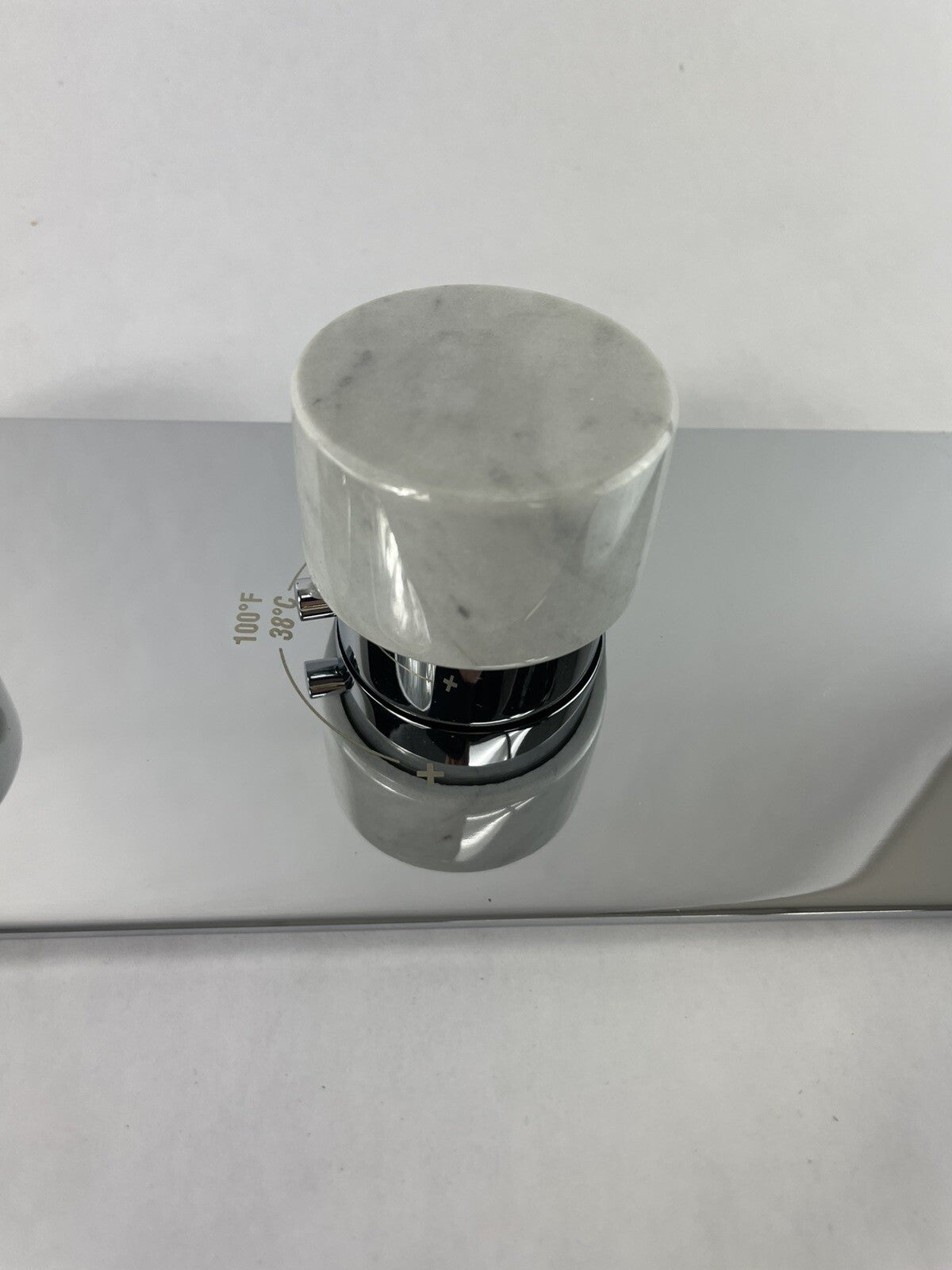 Aquabrass Marmo square trim set Marble handle for thermostatic valve 12123 2-way