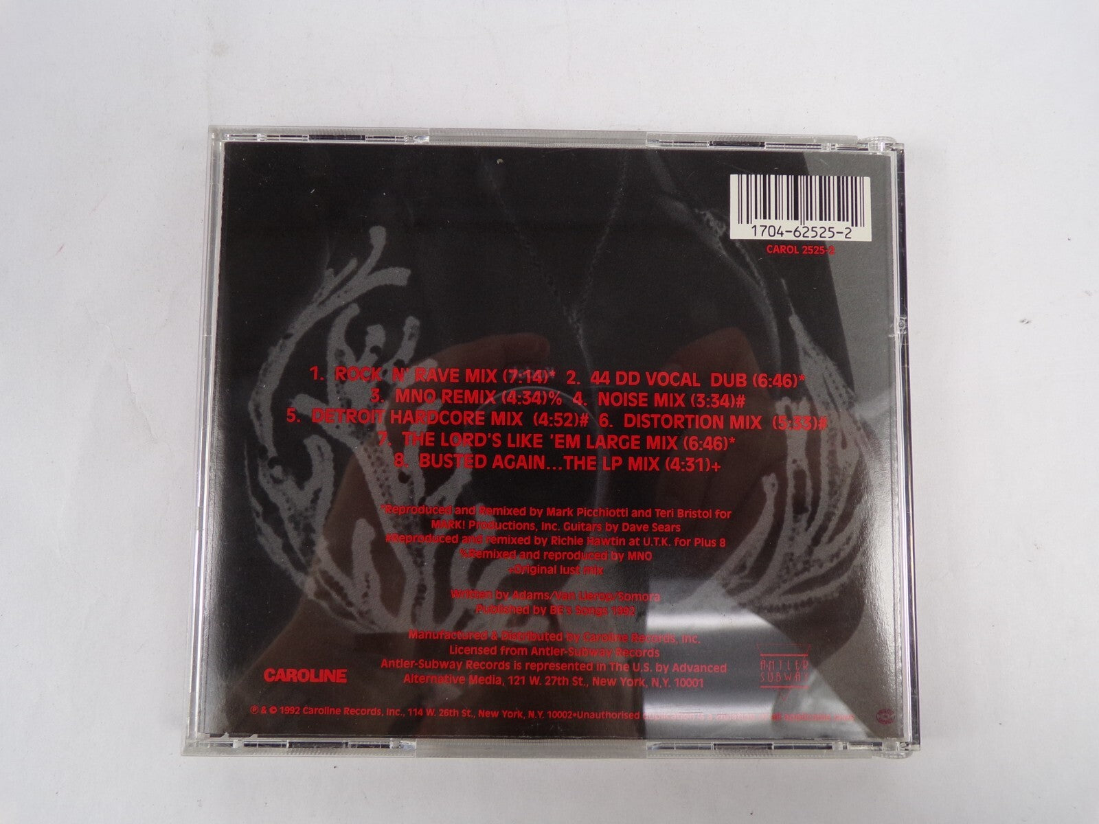 Lords Of Acid I Must Increase My Bust CD #30