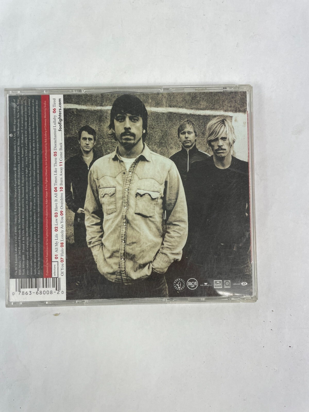 Foo Fighters One by One All My Life Low Have It All Times Like These CD 53