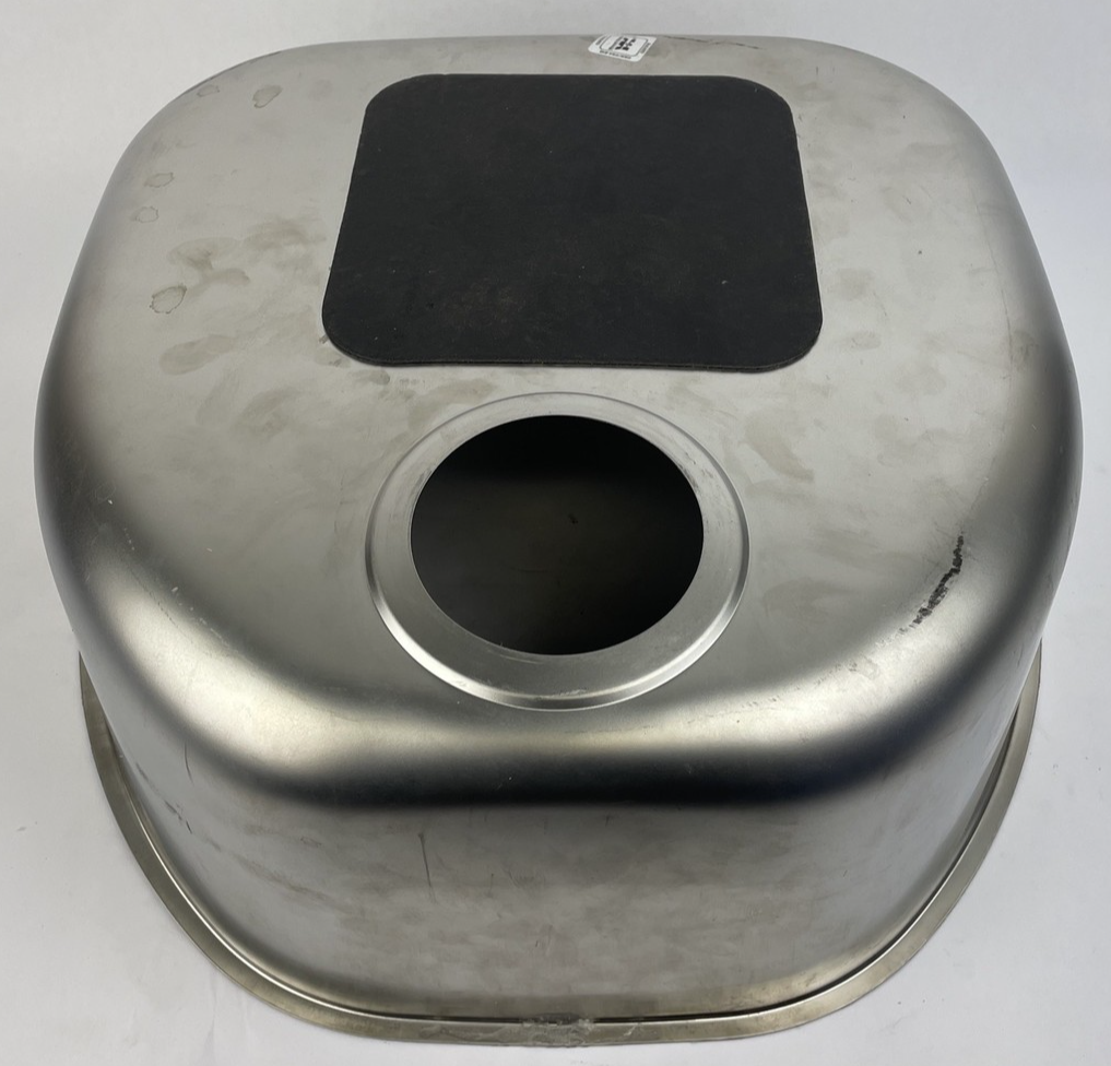 OEM Franke Single Bowl Kitchen Sink * Dual Mount * OD 17.25" STAINLESS STEEL