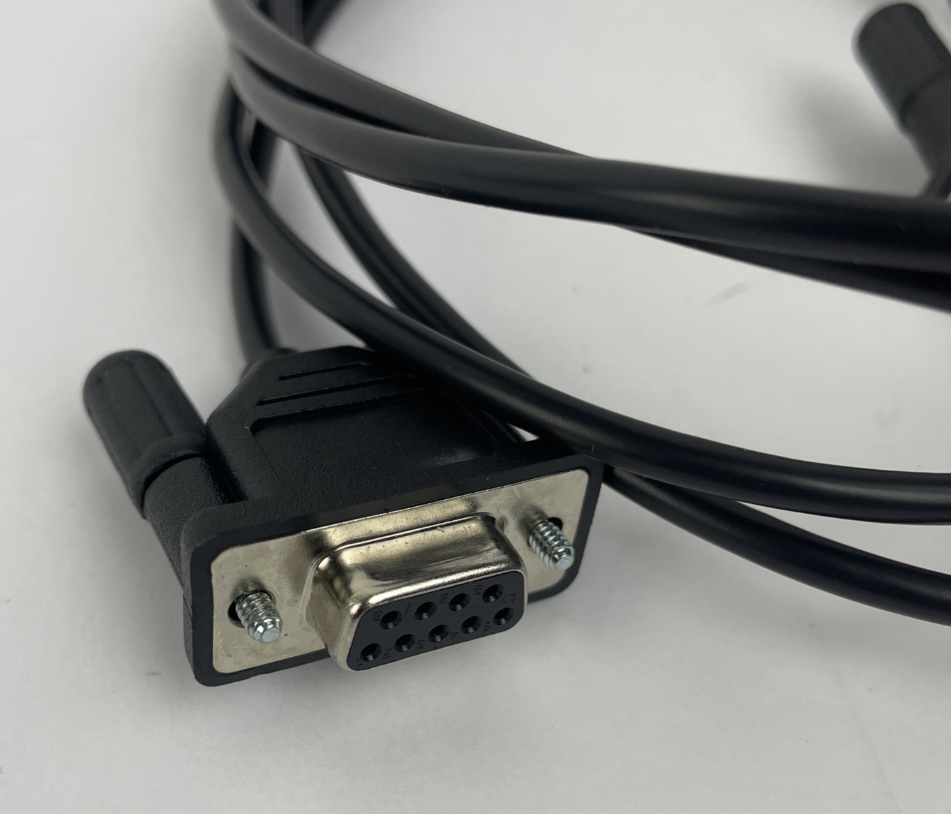 2 x DB9 Male to Female Extension Cable Double Shield D-SUB 9 Pin 6 Feet Long 6'