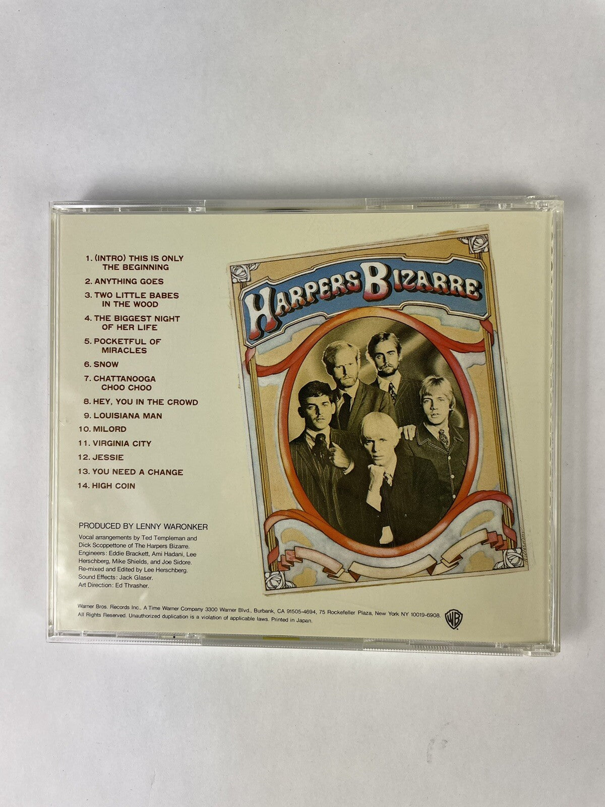 Harpers Bizarre - Anything Goes CD Japanese Edition    #15